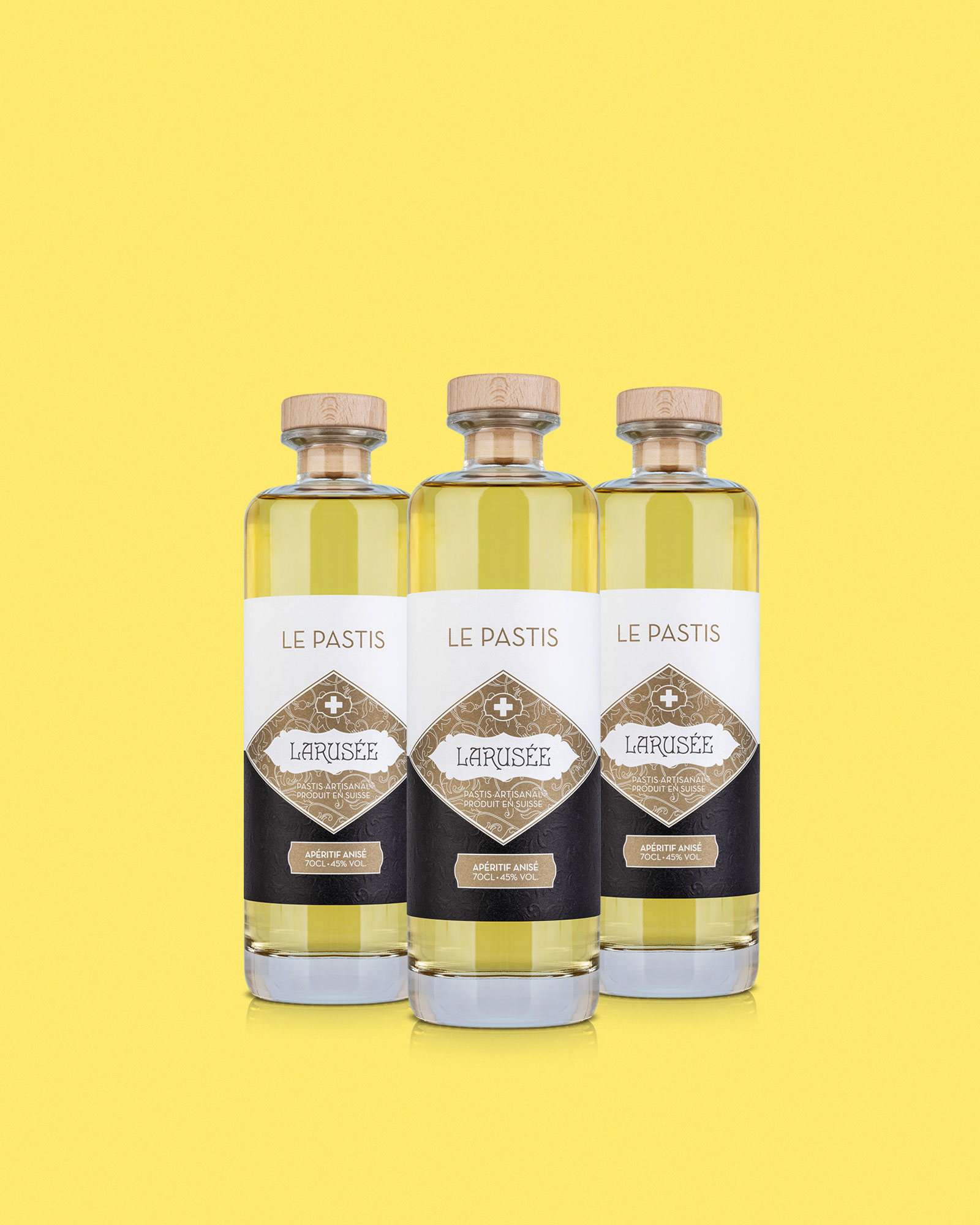 Le Pastis Larusée 3 bouteilles