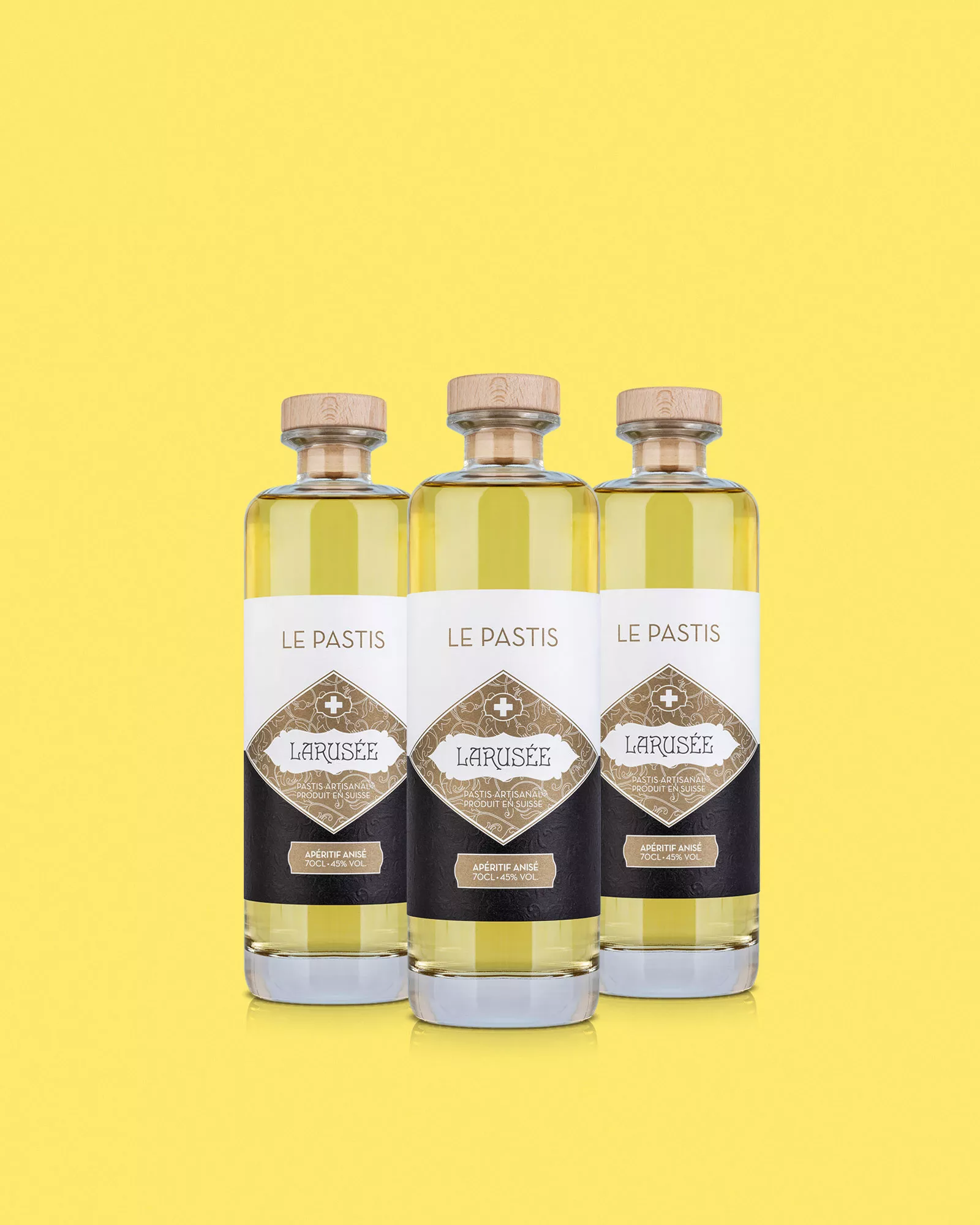 Le Pastis Larusée 3 bouteilles