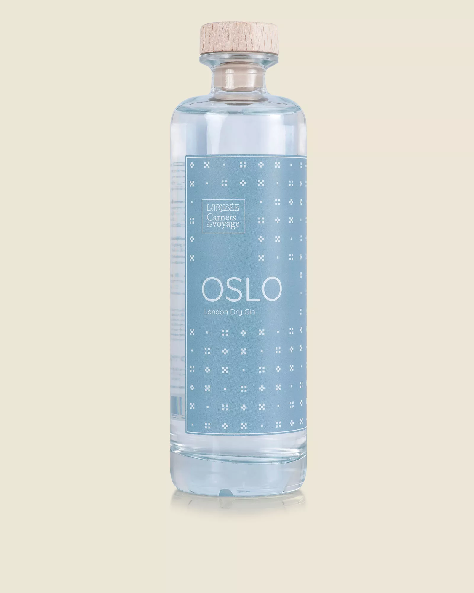 London Dry Gin Carnets de Voyage : Oslo Bouteille
