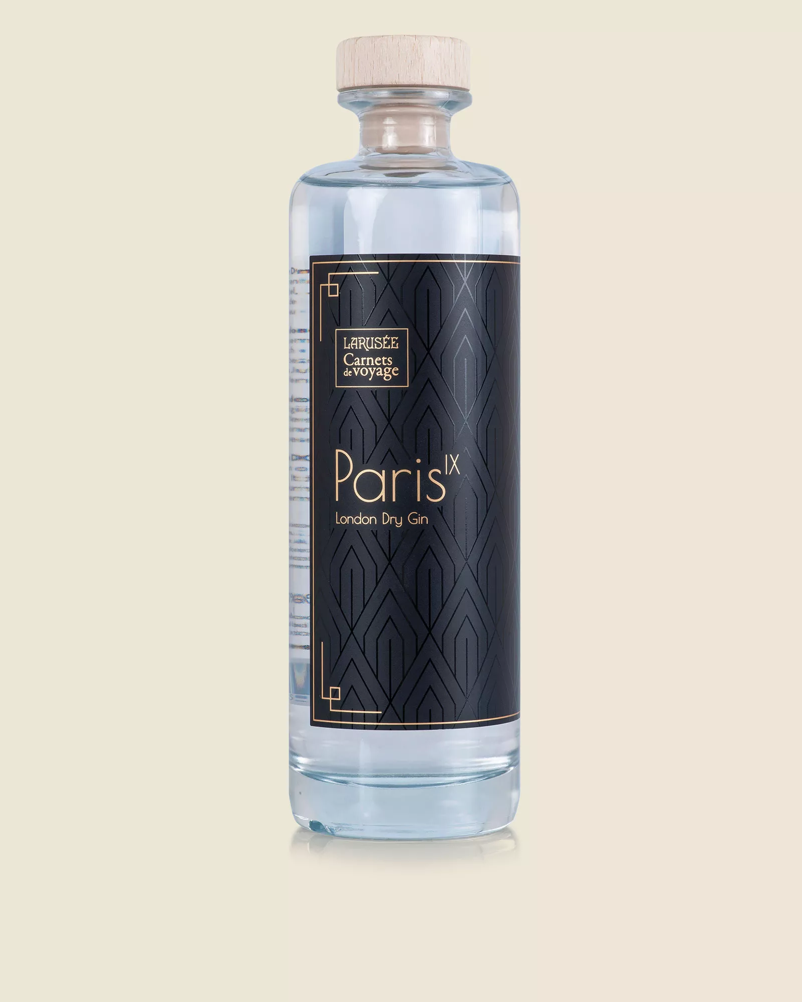 London Dry Gin Carnets de Voyage : Paris IX Bouteille