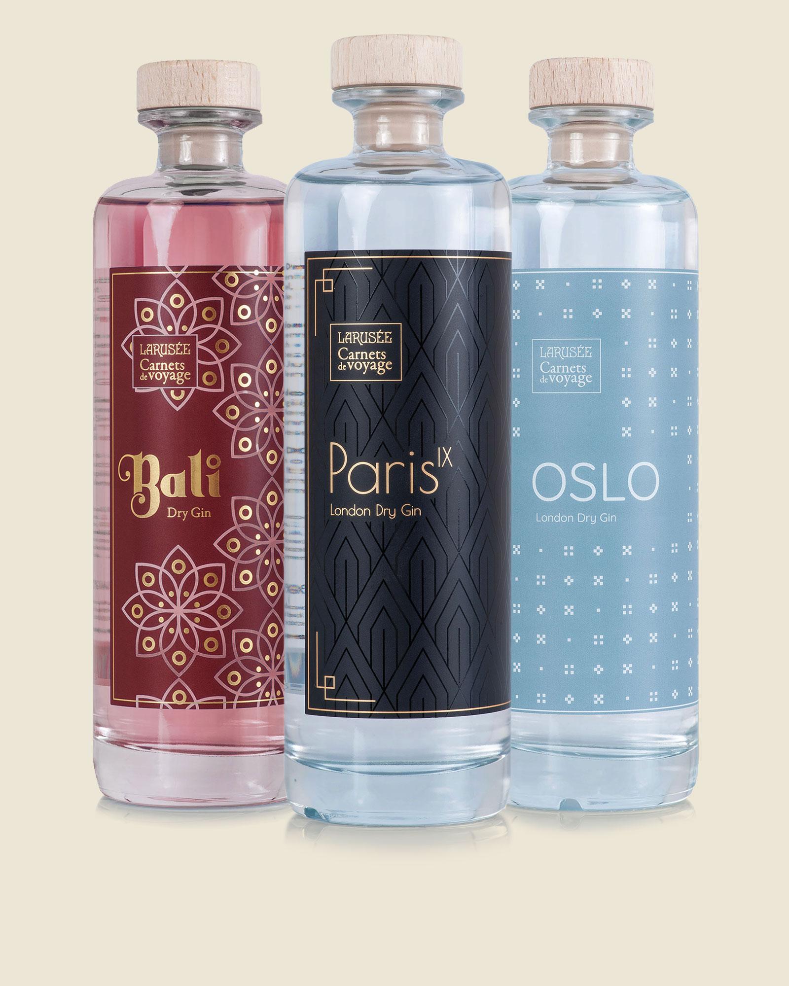 Carnets de voyage: Le Trio